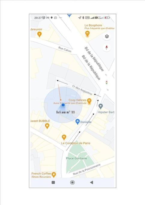Studio Cosi Idealement Place Au Coeur De Ville บัวร์ ภายนอก รูปภาพ